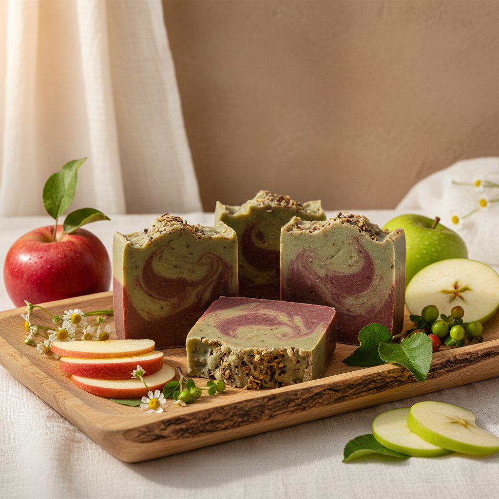 savon à la pomme