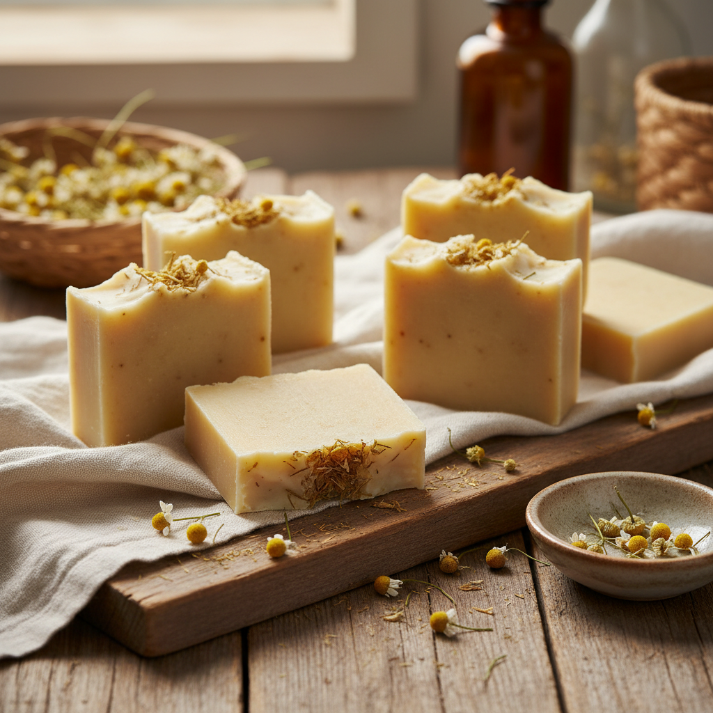 savon à la camomille