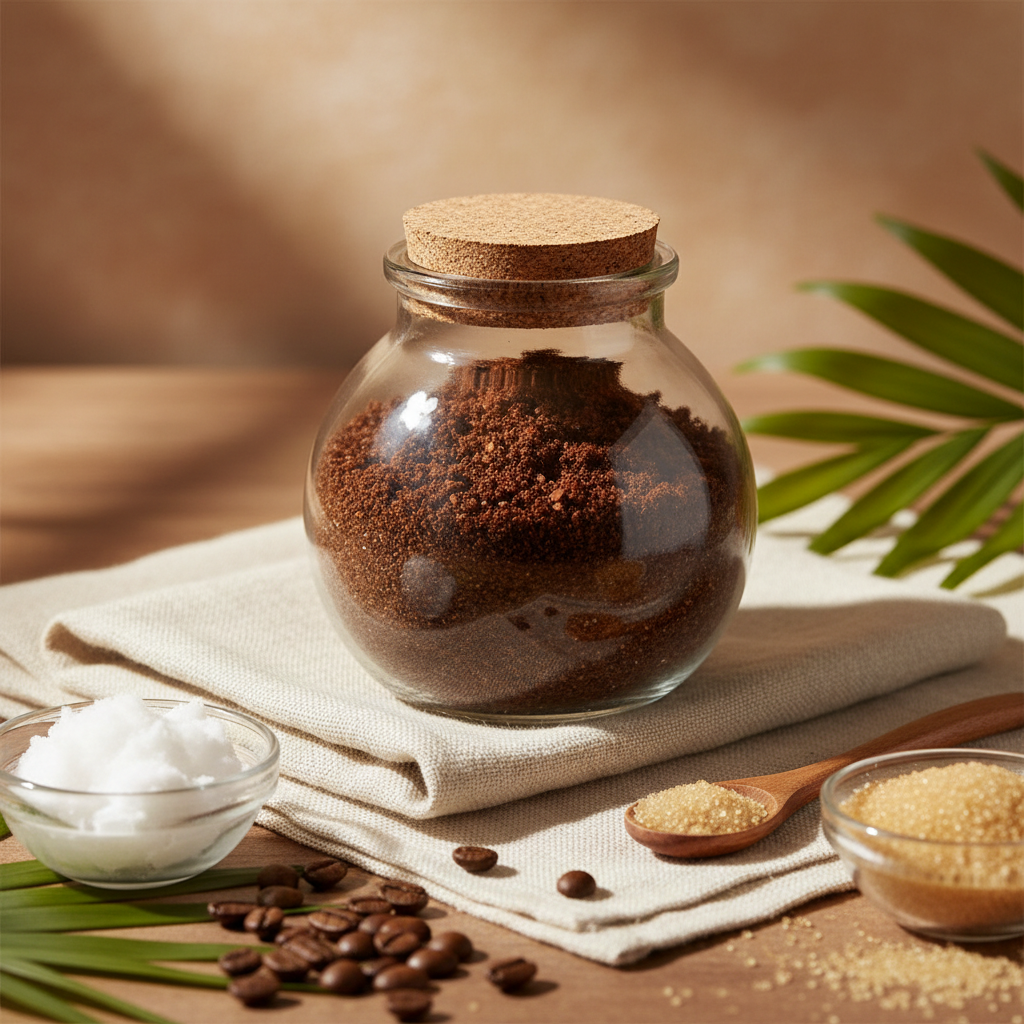 gommage au café