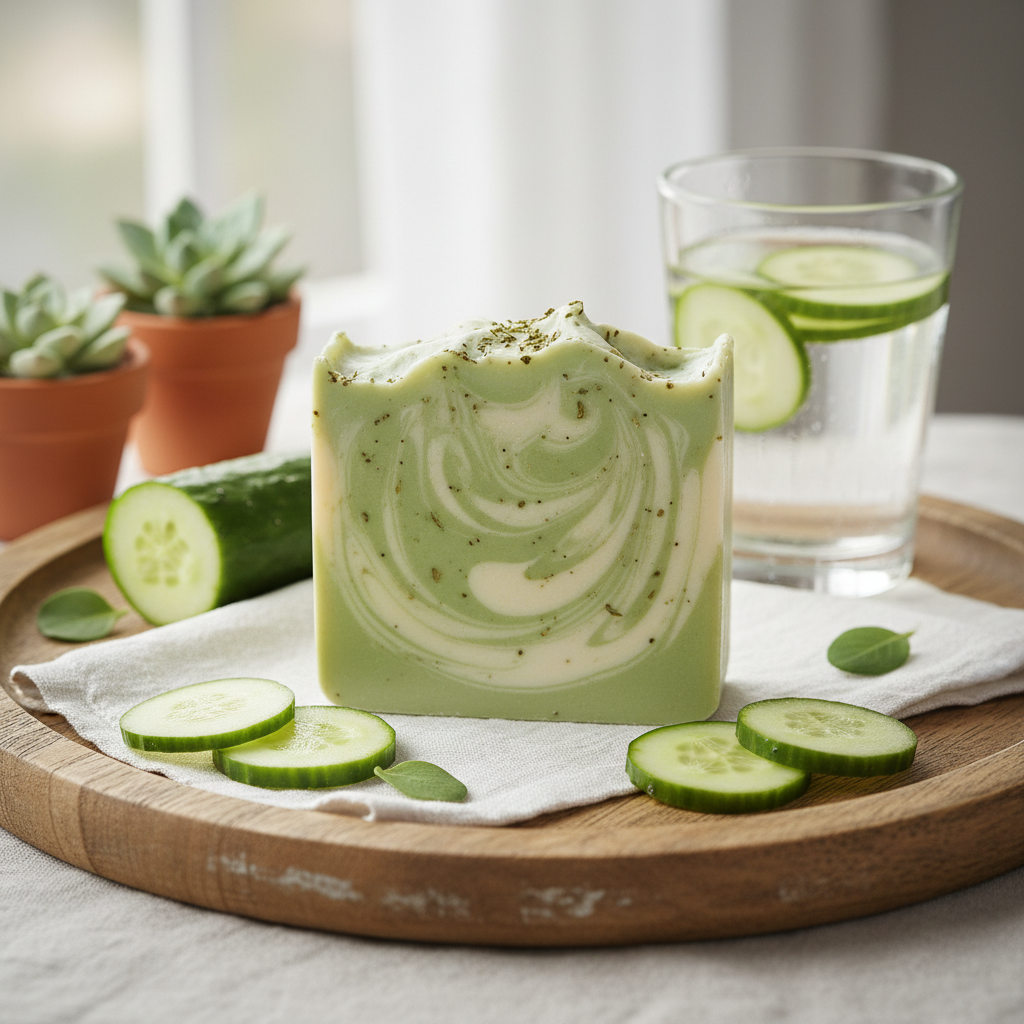 savon au concombre