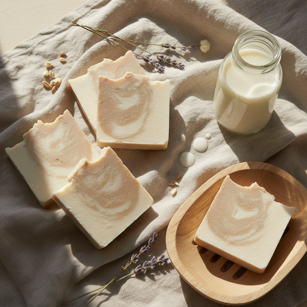 savon au lait de chèvre