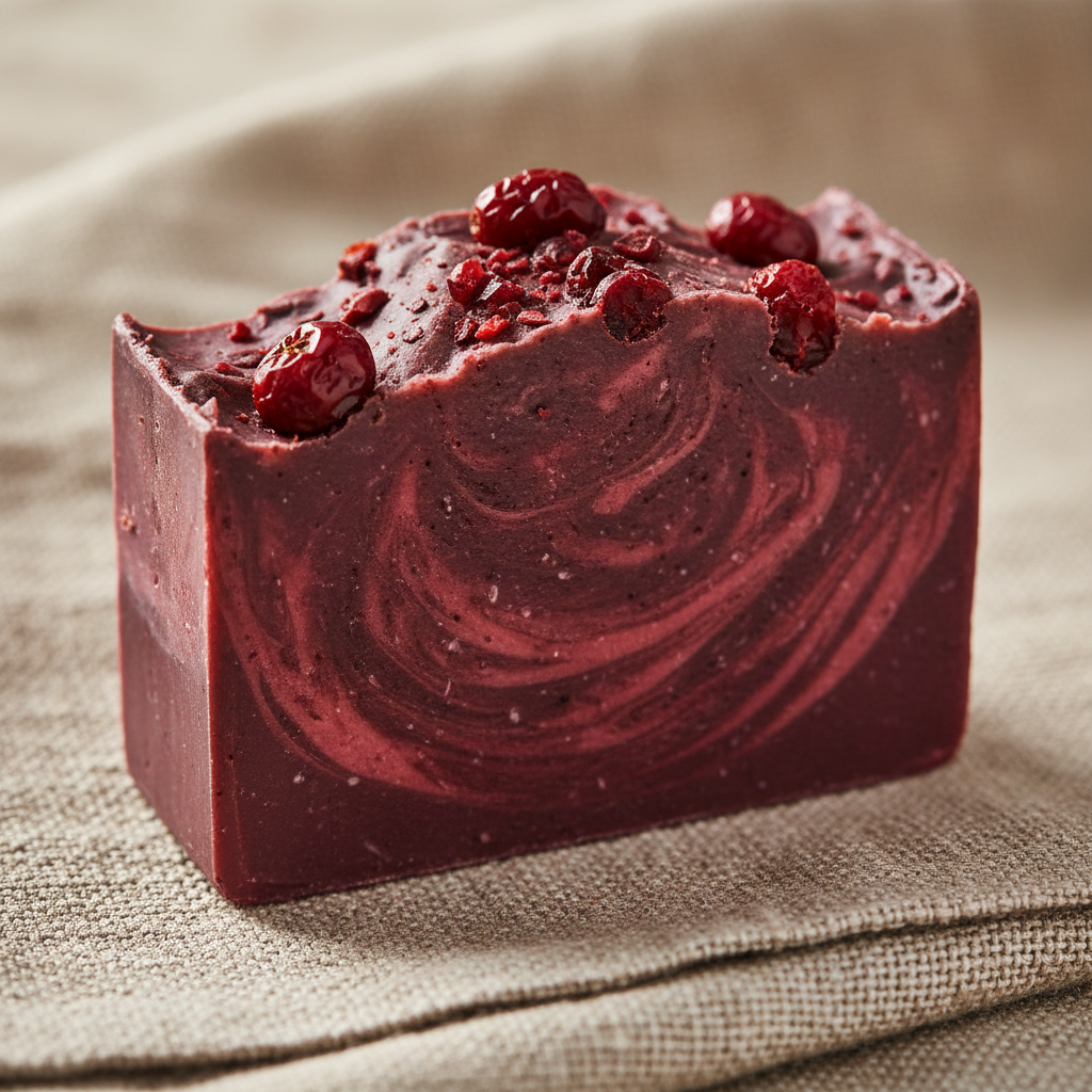 savon aux baies rouges